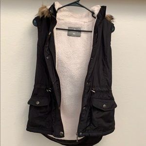 Vanity fuzzy vest